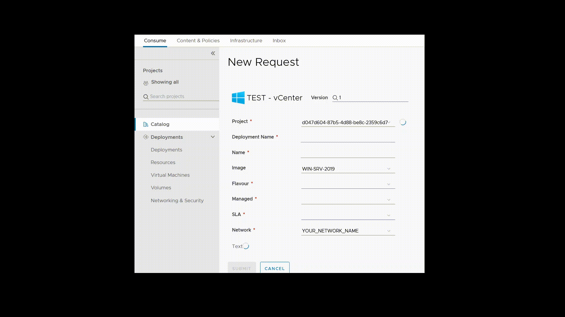 Service Broker Request